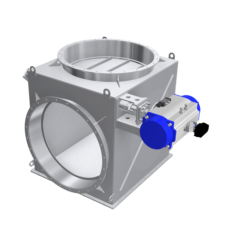 The set of dampers - special design diverters